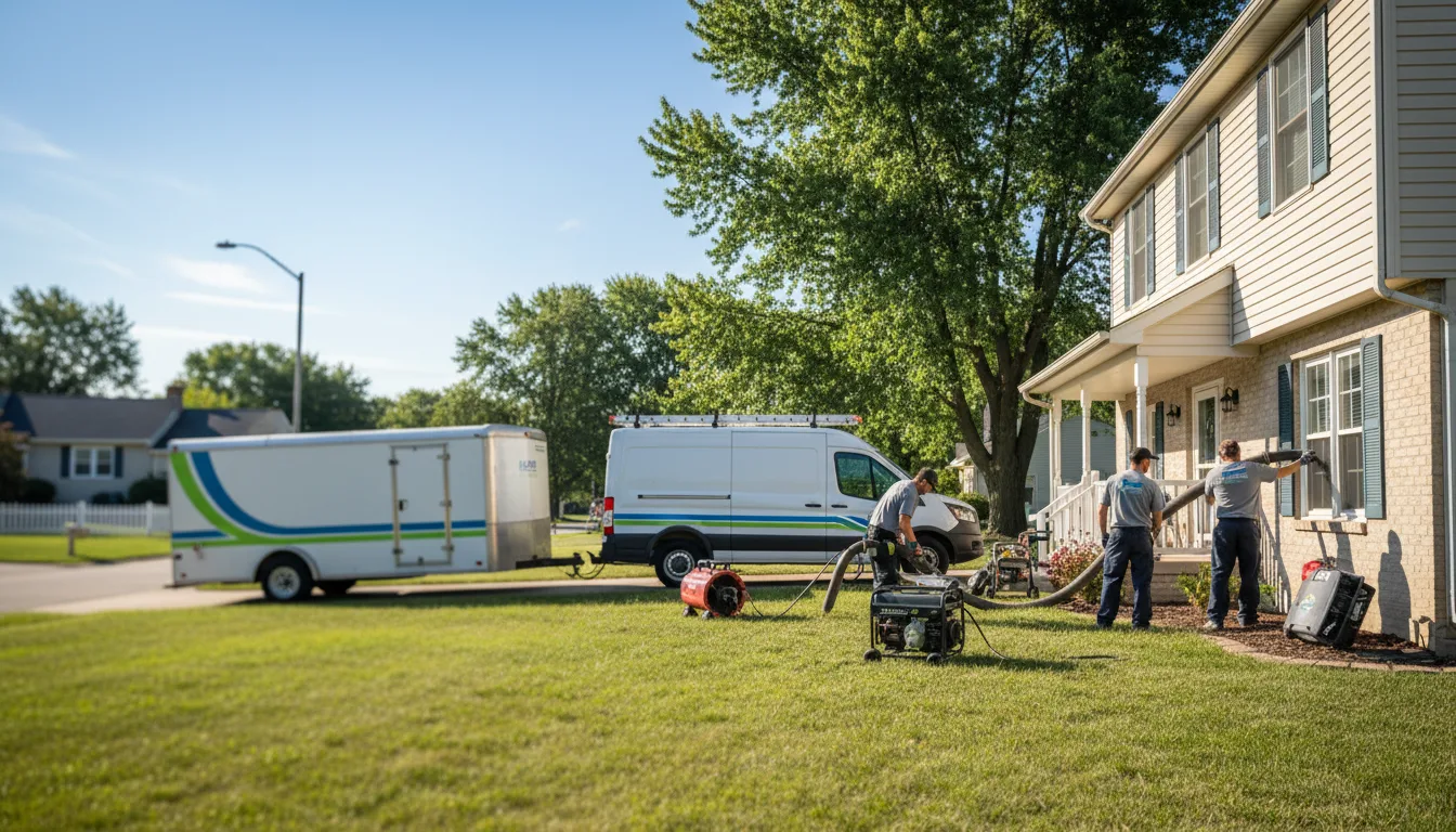 Flooded Basement Restoration And Cleanup With Repair in Wayland, NY near me